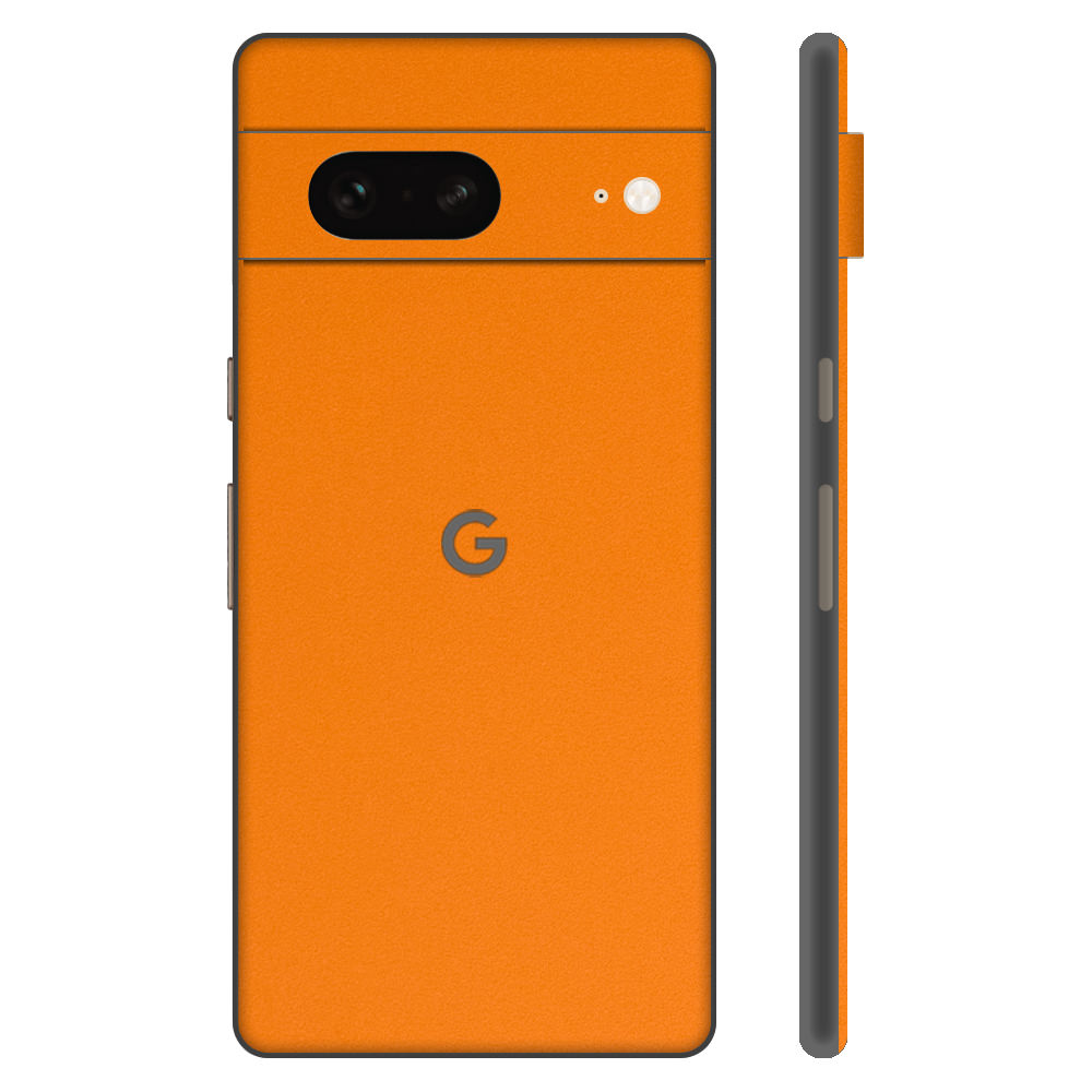 Pixel7 Orange Back Cover