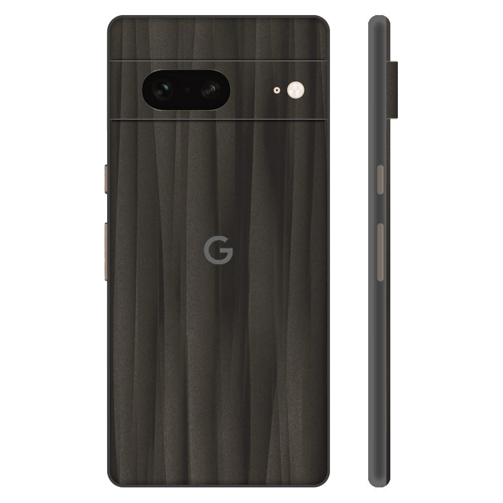 Pixel7 Black Abstract Back Cover