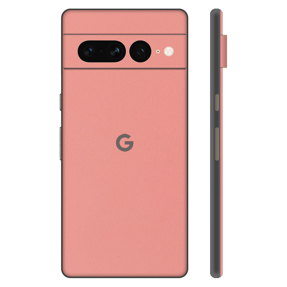 Pixel7 Pro Salmon Pink Back Cover