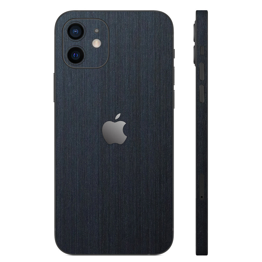 iPhone12 mini Navy Brushed Metal